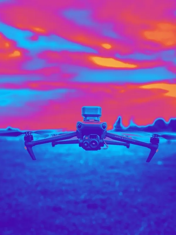 DJI Mavic 3 Thermal w locie